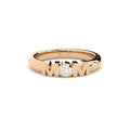 mom 2 ring with lab grown diamonds by formes