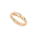 mom 2 ring with lab grown diamonds by formes