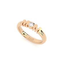 mom 2 ring with lab grown diamonds by formes