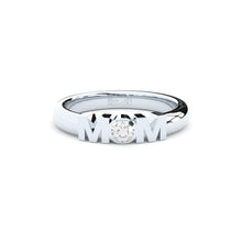 mom 2 ring with lab grown diamonds by formes