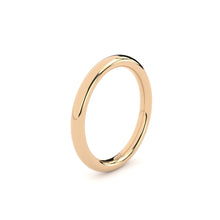 oval plain wedding ring by Formes