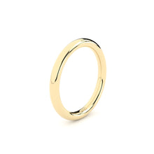 oval plain wedding ring by Formes