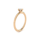 reinvented 6 prong solitaire engagement ring with natural or lab grown diamonds by Formes
