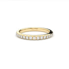 round eternity band with lab grown or natural diamonds by Formes