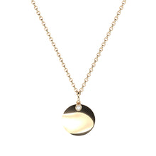 engraved pendant amulet with lab grown diamonds by Formes