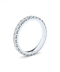 slim eternity band with lab made diamonds by formes 2,2 mm
