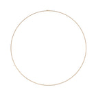 slim lab grown diamond necklace by Formes