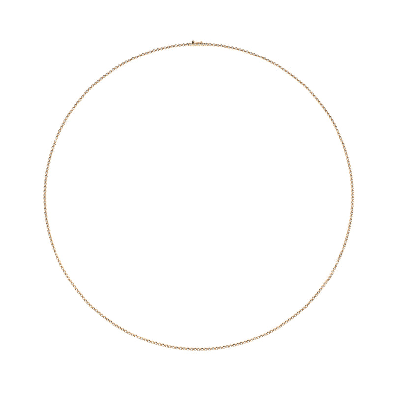 slim lab grown diamond necklace by Formes