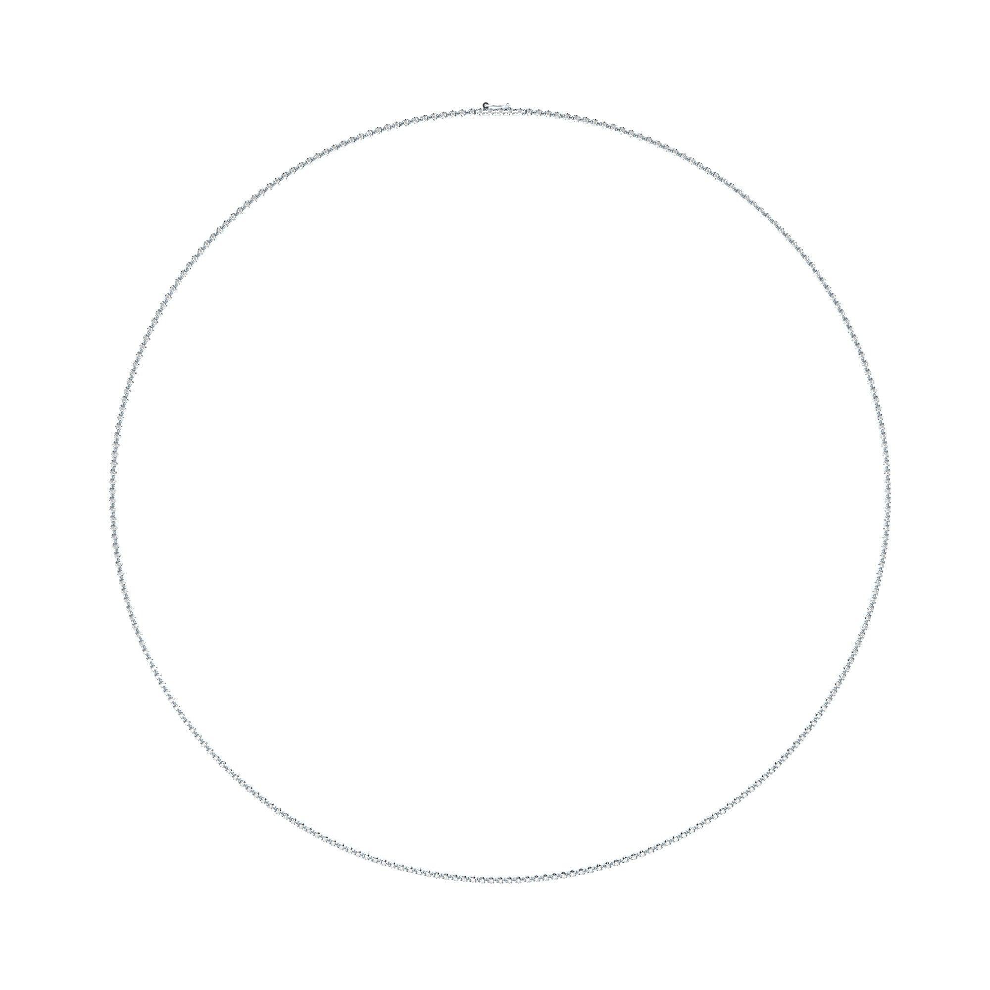 slim lab grown diamond necklace by Formes