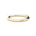 slim oval wedding ring Formes