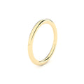 slim oval wedding ring Formes