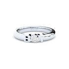 stackable boy ring with lab grown diamonds from Formes