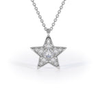 diamond star pendant inverted cosmos formes