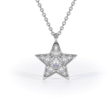diamond star pendant inverted cosmos formes