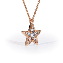 diamond star pendant inverted cosmos formes