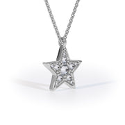 diamond star pendant inverted cosmos formes