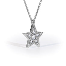 diamond star pendant inverted cosmos formes