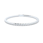 tennis bracelet bezel set lab grown diamonds by Formes