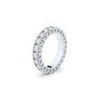 three diamond row eternity band with diamonds by Formes