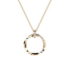 torsion pendant with lab grown diamonds Formes