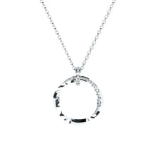 torsion pendant with lab grown diamonds Formes