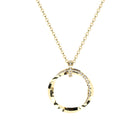 torsion pendant with lab grown diamonds Formes
