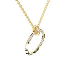 torsion pendant with lab grown diamonds Formes
