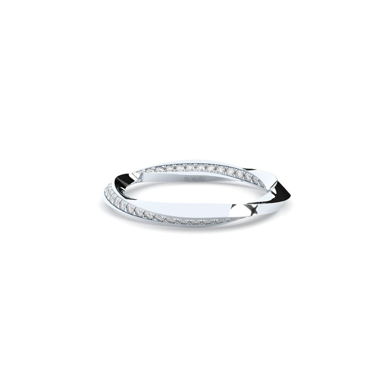 torsion ring with diamonds by formes