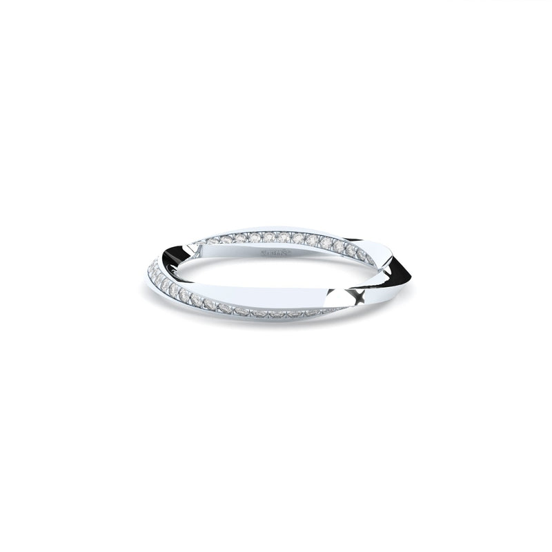 torsion ring with diamonds by formes
