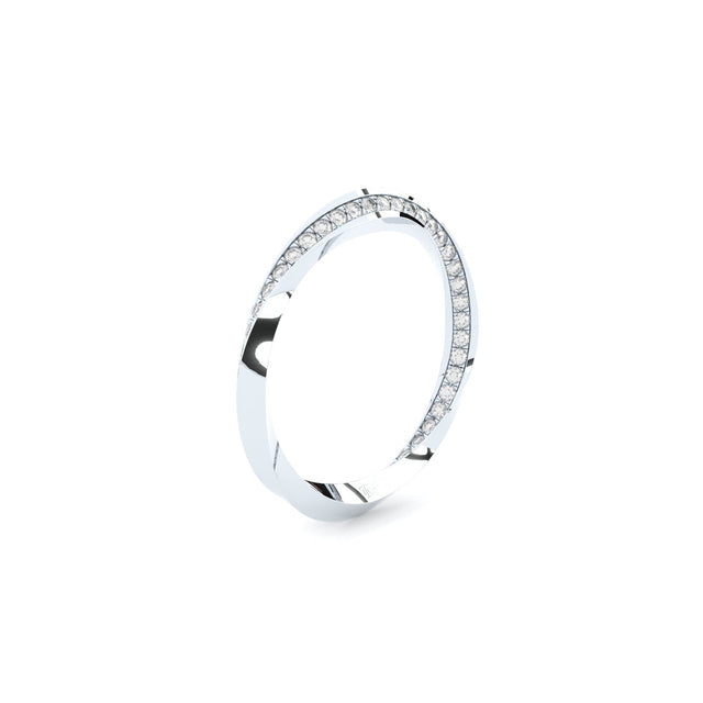 torsion ring with diamonds by formes
