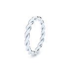 Twisted becoming ring by Formes