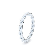 Twisted becoming ring by Formes