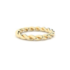Twisted becoming ring by Formes