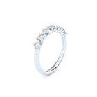 DUO HALF ETERNITY RING, 3 MM with lab grown or natural diamonds by Formes